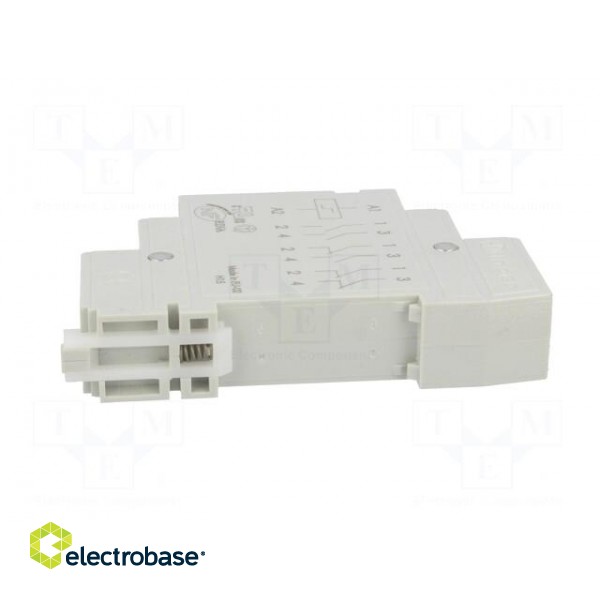 Relay: installation | bistable | NO x2 | 230VAC | Mounting: DIN | 16A фото 5