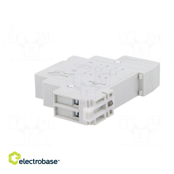 Relay: installation | bistable | NO x2 | 230VAC | Mounting: DIN | 16A фото 4