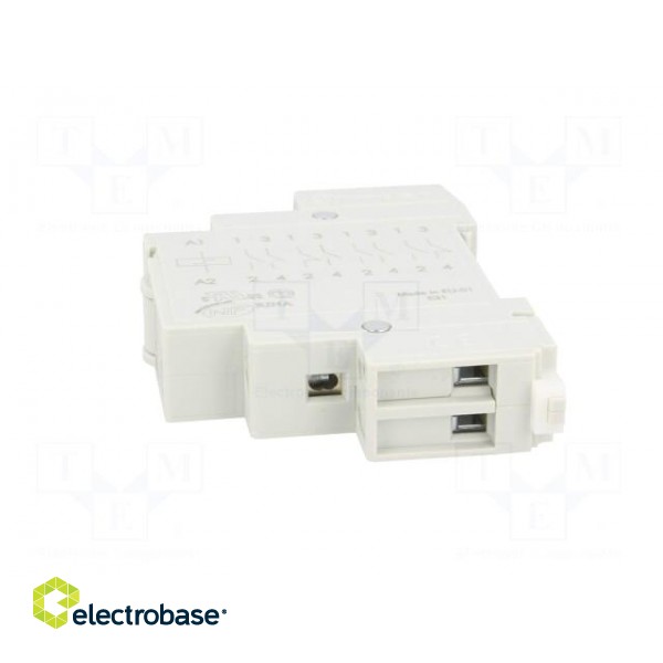 Relay: installation | bistable | NO x2 | 24VAC | Mounting: DIN | 16A фото 3