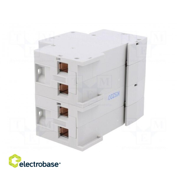 Relay: installation | bistable,impulse | NO x4 | Ucoil: 230VAC | 63A фото 4