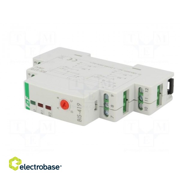 Relay: installation | bistable | DPDT | Mounting: DIN | 16A | -25÷50°C фото 2