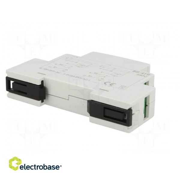Relay: installation | bistable | DPDT | Mounting: DIN | 16A | -25÷50°C фото 6