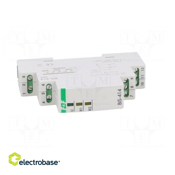 Relay: installation | bistable | DPDT | Mounting: DIN | 8A | -25÷50°C фото 9
