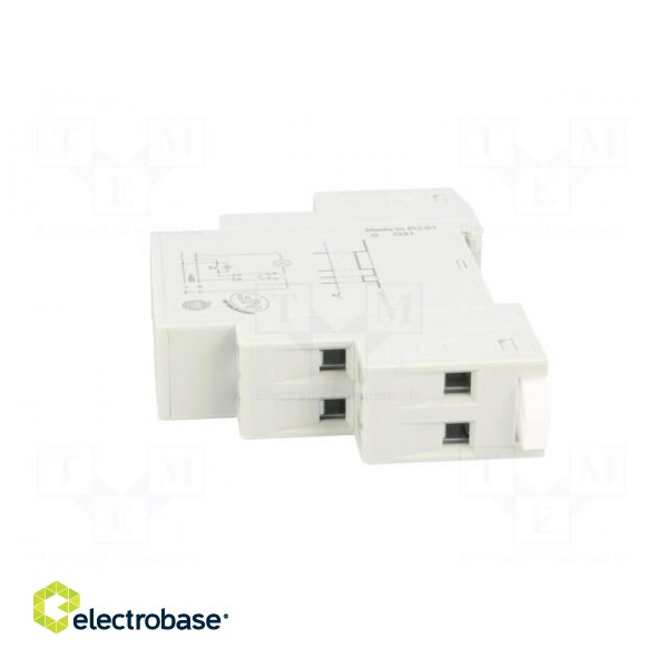 Relay: installation | bistable | NO | 230VAC | Mounting: DIN | 16A | IP20 фото 3