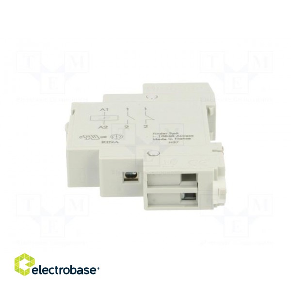 Relay: installation | bistable,impulse | NO | Ucoil: 230VAC | 16A | IP20 фото 3