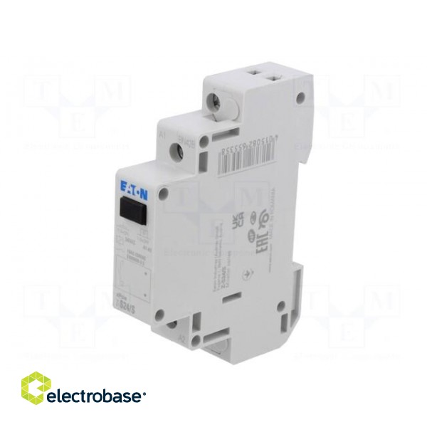 Relay: installation | bistable,impulse | NO | Ucoil: 24VAC,12VDC