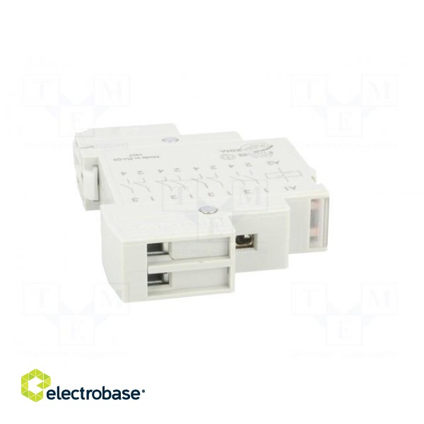 Relay: installation | bistable | NO x2 | Ucoil: 12VDC | Mounting: DIN фото 7