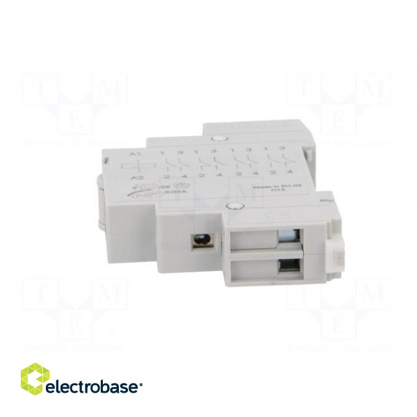Relay: installation | bistable | NO x2 | Ucoil: 24VDC | Mounting: DIN фото 3
