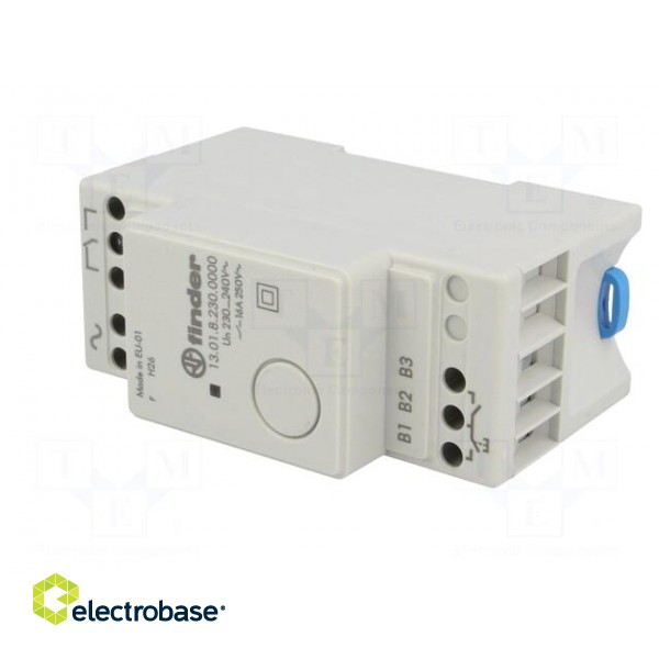 Relay: installation | bistable,monostable | SPDT | 230VAC | 16A | IP20 фото 2