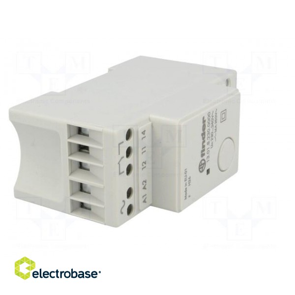 Relay: installation | bistable,monostable | SPDT | 230VAC | 16A | IP20 фото 8
