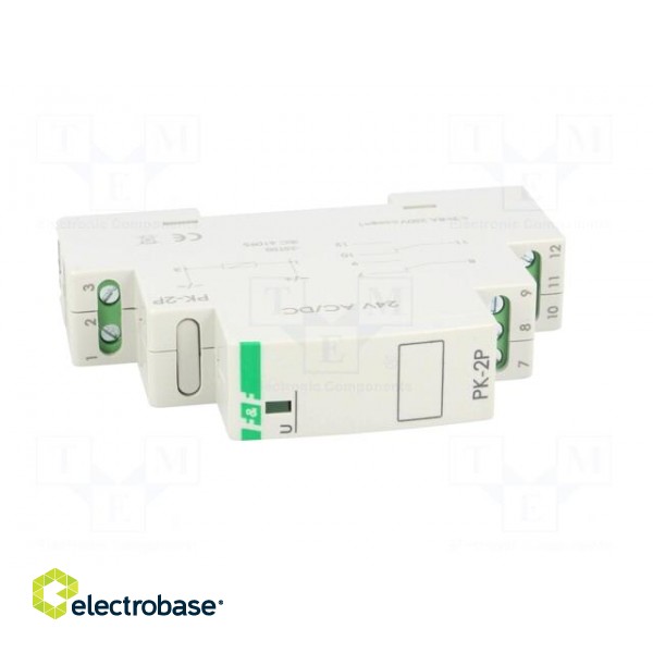 Relay: installation | monostable | DPDT | Ucoil: 24VAC | Ucoil: 24VDC фото 8