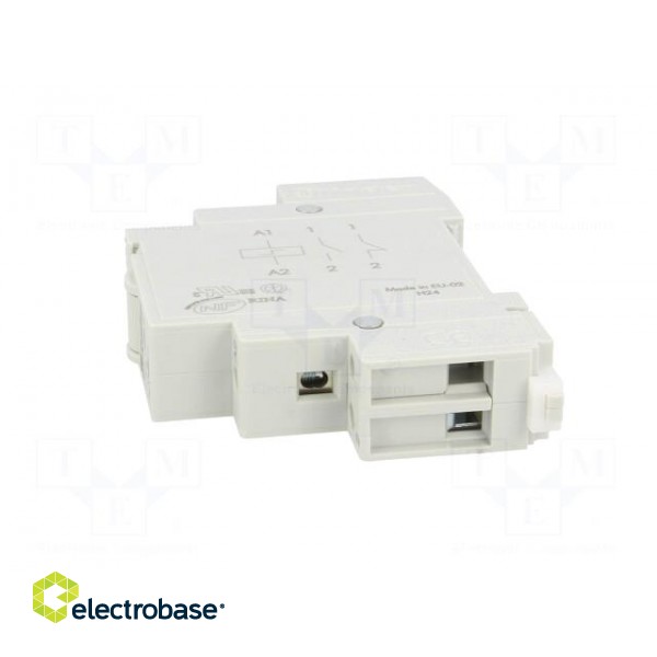 Relay: installation | monostable | NO | Ucoil: 230VAC | Mounting: DIN фото 3