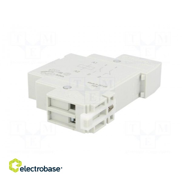 Relay: installation | monostable | NO | Ucoil: 230VAC | Mounting: DIN фото 4