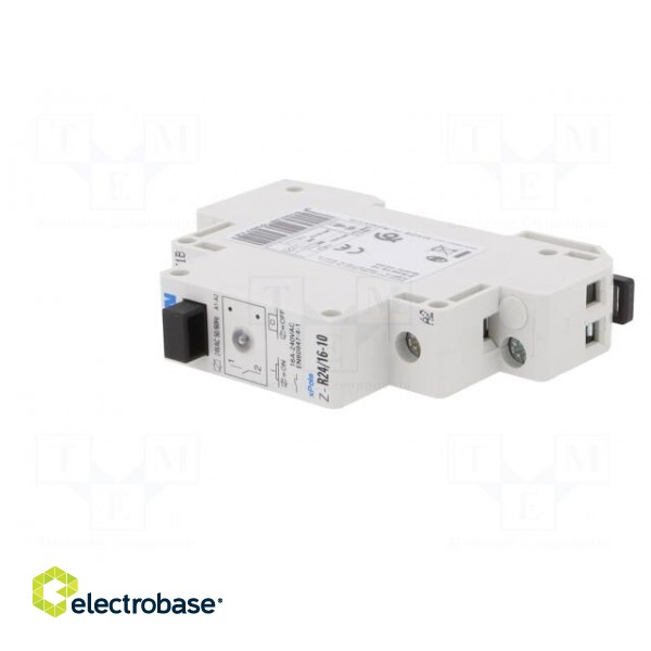 Relay: installation | monostable | NO | Ucoil: 24VAC | Mounting: DIN фото 2