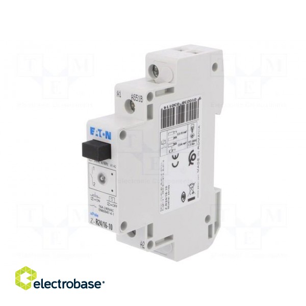 Relay: installation | monostable | NO | Ucoil: 24VAC | Mounting: DIN фото 1