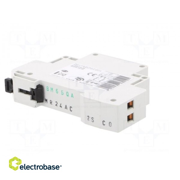 Relay: installation | monostable | NO x2 | Ucoil: 24VAC | Mounting: DIN фото 6
