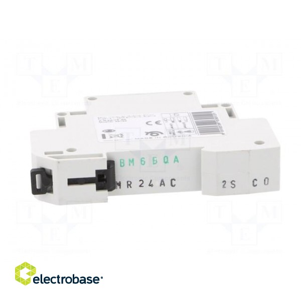 Relay: installation | monostable | NO x2 | Ucoil: 24VAC | Mounting: DIN фото 5