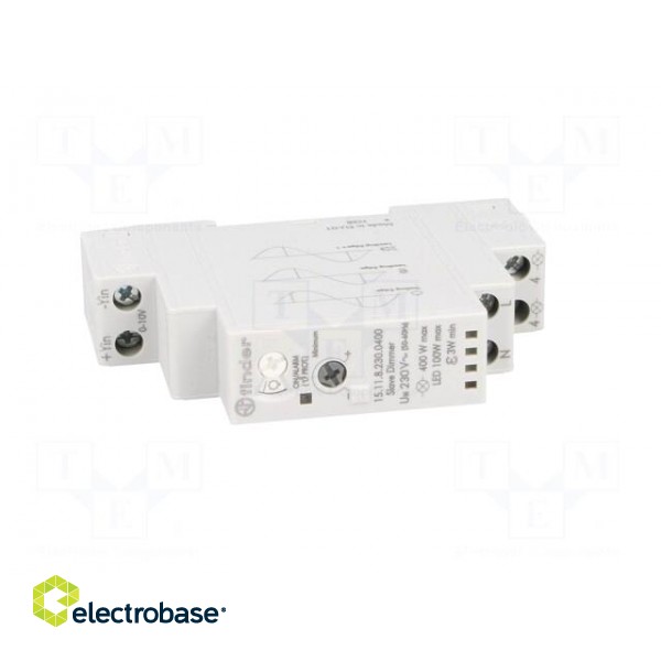 Relay: installation | with dimmer | Mounting: DIN | -10÷50°C | IP20 фото 9