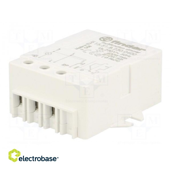 Relay: installation | with dimmer | Mounting: in mounting box | IP20 фото 2