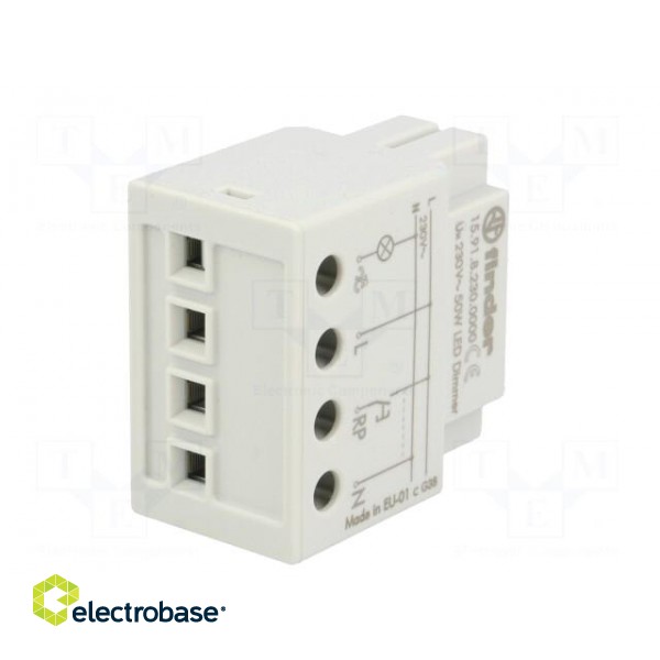 Relay: installation | with dimmer | Mounting: wall mount | -10÷50°C фото 2