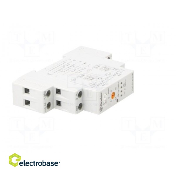 Relay: timer | bistable,impulse,monostable | NO | Ucoil: 230VAC | 16A фото 8