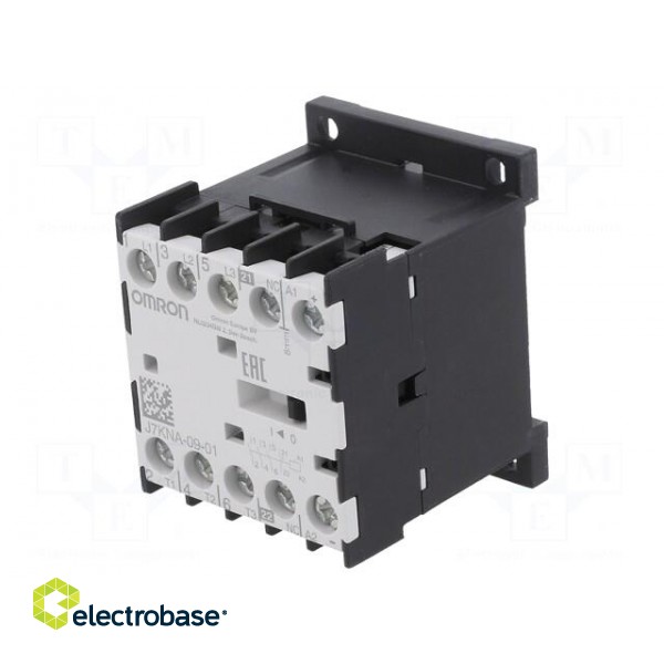 Contactor: 3-pole | Auxiliary contacts: NC | 24VDC | 9A | J7KNA | 690V image 1