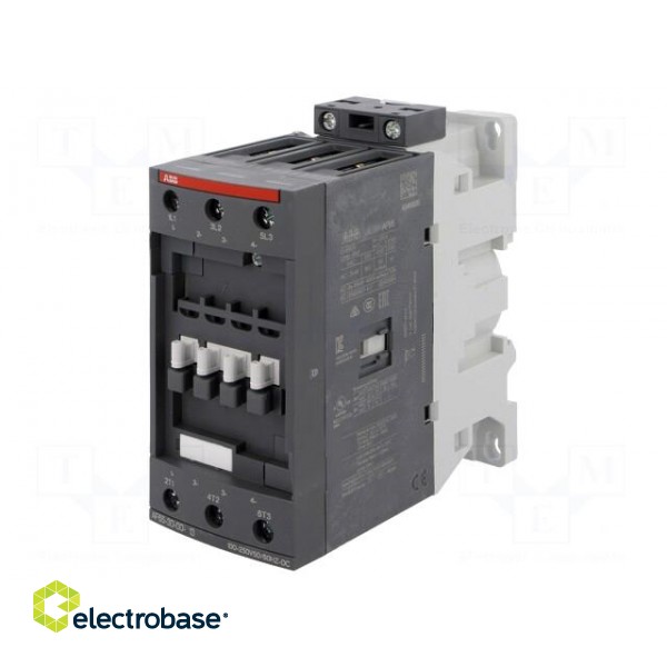 Contactor: 3-pole | NO x3 | 100÷250VAC,100÷250VDC | 65A | AF | -25÷60°C image 1