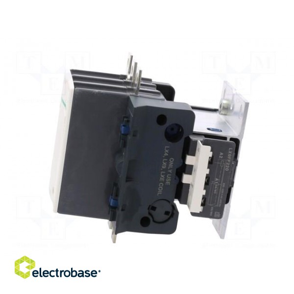 Contactor: 3-pole | NO x3 | 220VAC | 150A | for DIN rail mounting image 3
