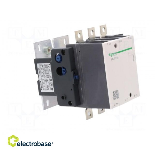 Contactor: 3-pole | NO x3 | 220VAC | 150A | for DIN rail mounting image 8