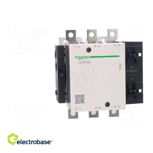 Contactor: 3-pole | NO x3 | 220VAC | 150A | DIN | TeSys F | -5÷55°C | 1kV image 9