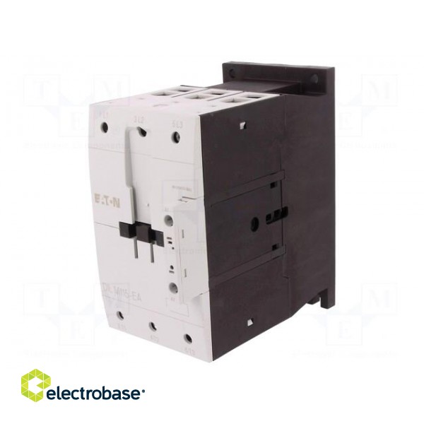 Contactor: 3-pole | NO x3 | 230VAC | 115A | DIN,on panel | DILM115 | 690V image 1