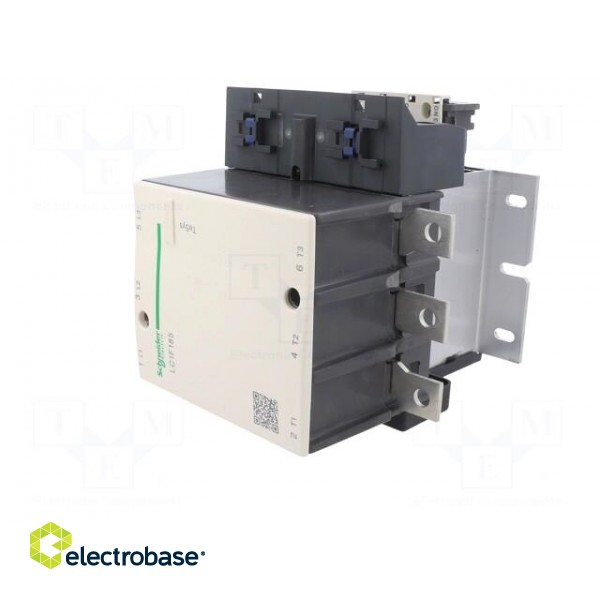 Contactor: 3-pole | NO x3 | 230VAC | 185A | for DIN rail mounting image 2