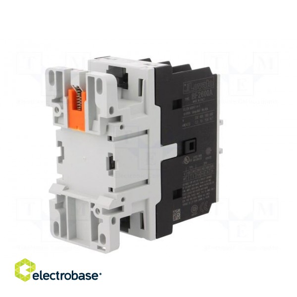 Contactor: 3-pole | NO x3 | 24VAC | 26A | for DIN rail mounting | BF image 6