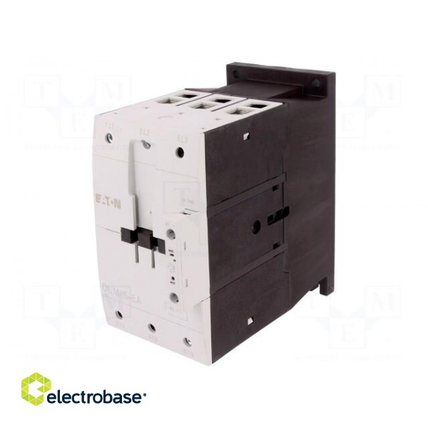 Contactor: 3-pole | NO x3 | 24VDC | 115A | DIN,on panel | DILM115 | 690V image 1