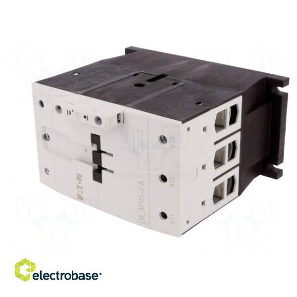 Contactor: 3-pole | NO x3 | 24VDC | 115A | DIN,on panel | DILM115 | 690V image 2