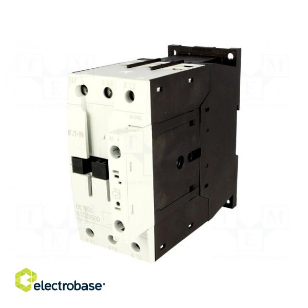Contactor: 3-pole | NO x3 | 24VDC | 50A | DIN,on panel | DILM50 | 690V фото 1
