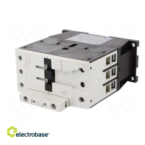 Contactor: 3-pole | NO x3 | 24VDC | 65A | DIN,on panel | DILM65 | 690V image 2