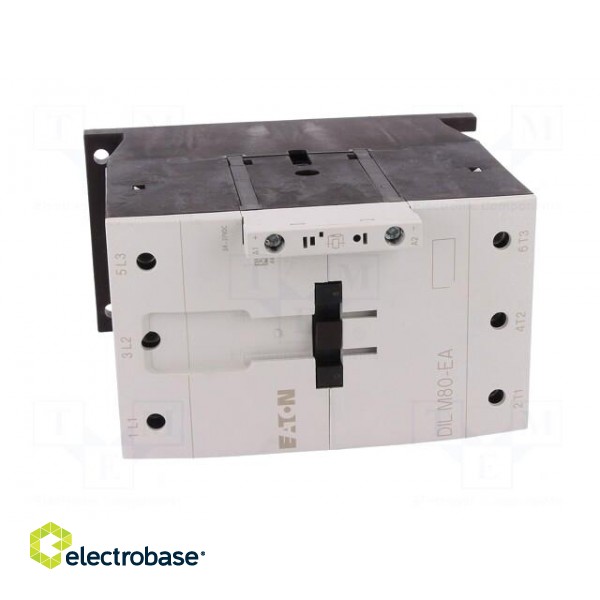 Contactor: 3-pole | NO x3 | 24VDC | 80A | DIN,on panel | DILM80 | 690V image 9