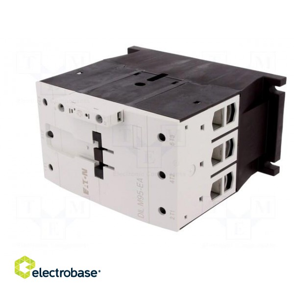Contactor: 3-pole | NO x3 | 24VDC | 95A | DIN,on panel | DILM95 | 690V image 2