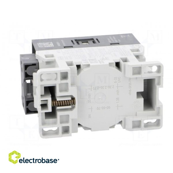 Contactor: 3-pole | NO x3 | Auxiliary contacts: NC | 100÷250VAC | 12A image 5