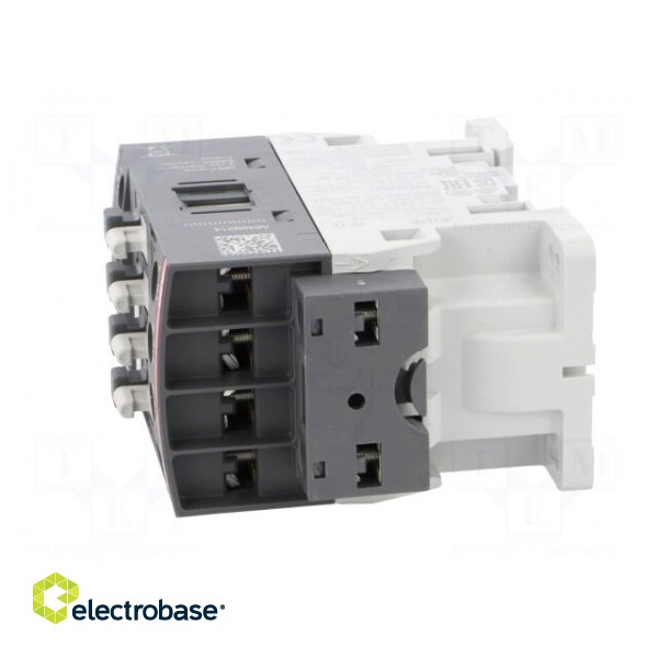 Contactor: 3-pole | NO x3 | Auxiliary contacts: NC | 100÷250VAC | 12A image 3