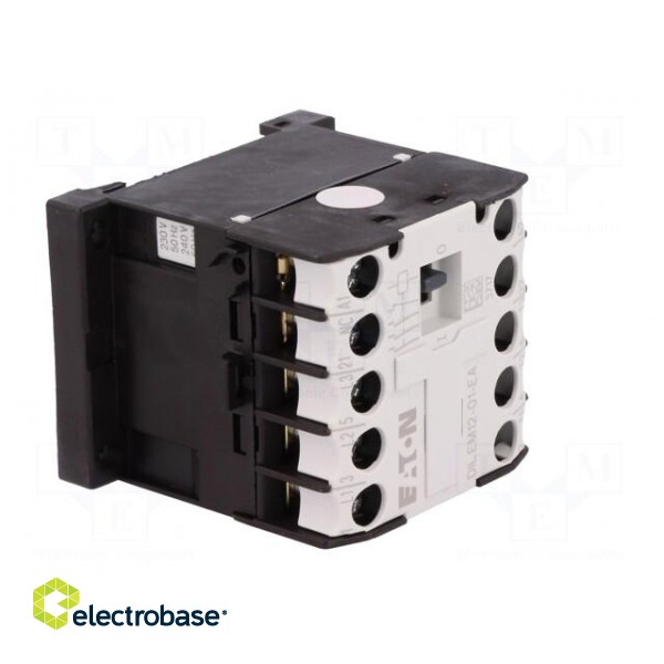 Contactor: 3-pole | NO x3 | Auxiliary contacts: NC | 230VAC | 12A | DIN фото 8