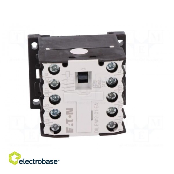 Contactor: 3-pole | NO x3 | Auxiliary contacts: NC | 230VAC | 12A | DIN фото 9