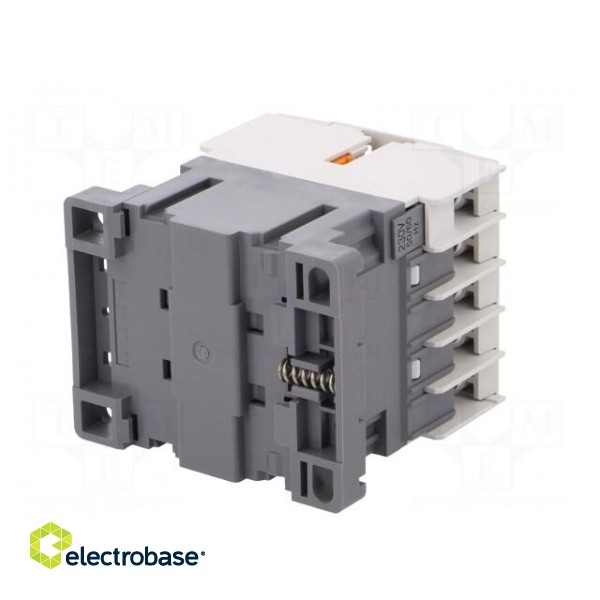Contactor: 3-pole | NO x3 | Auxiliary contacts: NC | 230VAC | 16A | IP20 image 6