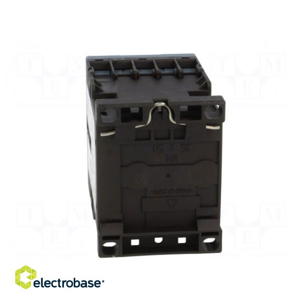 Contactor: 3-pole | NO x3 | Auxiliary contacts: NC | 230VAC | 17A | 690V image 5