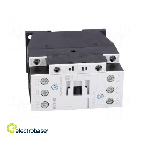 Contactor: 3-pole | NO x3 | Auxiliary contacts: NC | 230VAC | 32A | 690V image 9