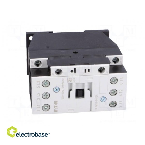 Contactor: 3-pole | NO x3 | Auxiliary contacts: NC | 230VAC | 32A | 690V фото 9