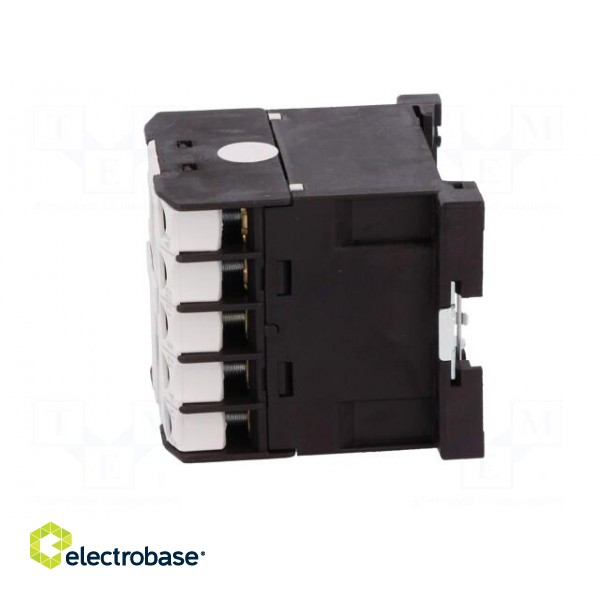 Contactor: 3-pole | NO x3 | Auxiliary contacts: NC | 230VAC | 6.6A | DIN image 3