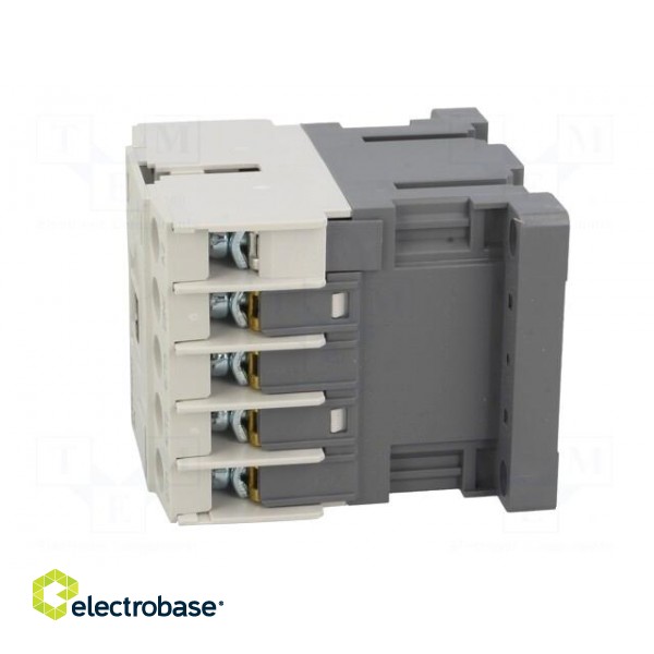 Contactor: 3-pole | NO x3 | Auxiliary contacts: NC | 230VAC | 6A | DIN фото 3