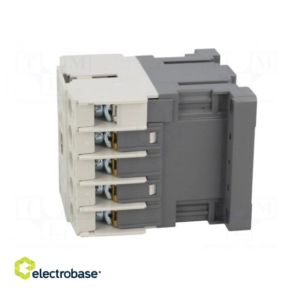 Contactor: 3-pole | NO x3 | Auxiliary contacts: NC | 230VAC | 6A | DIN paveikslėlis 3